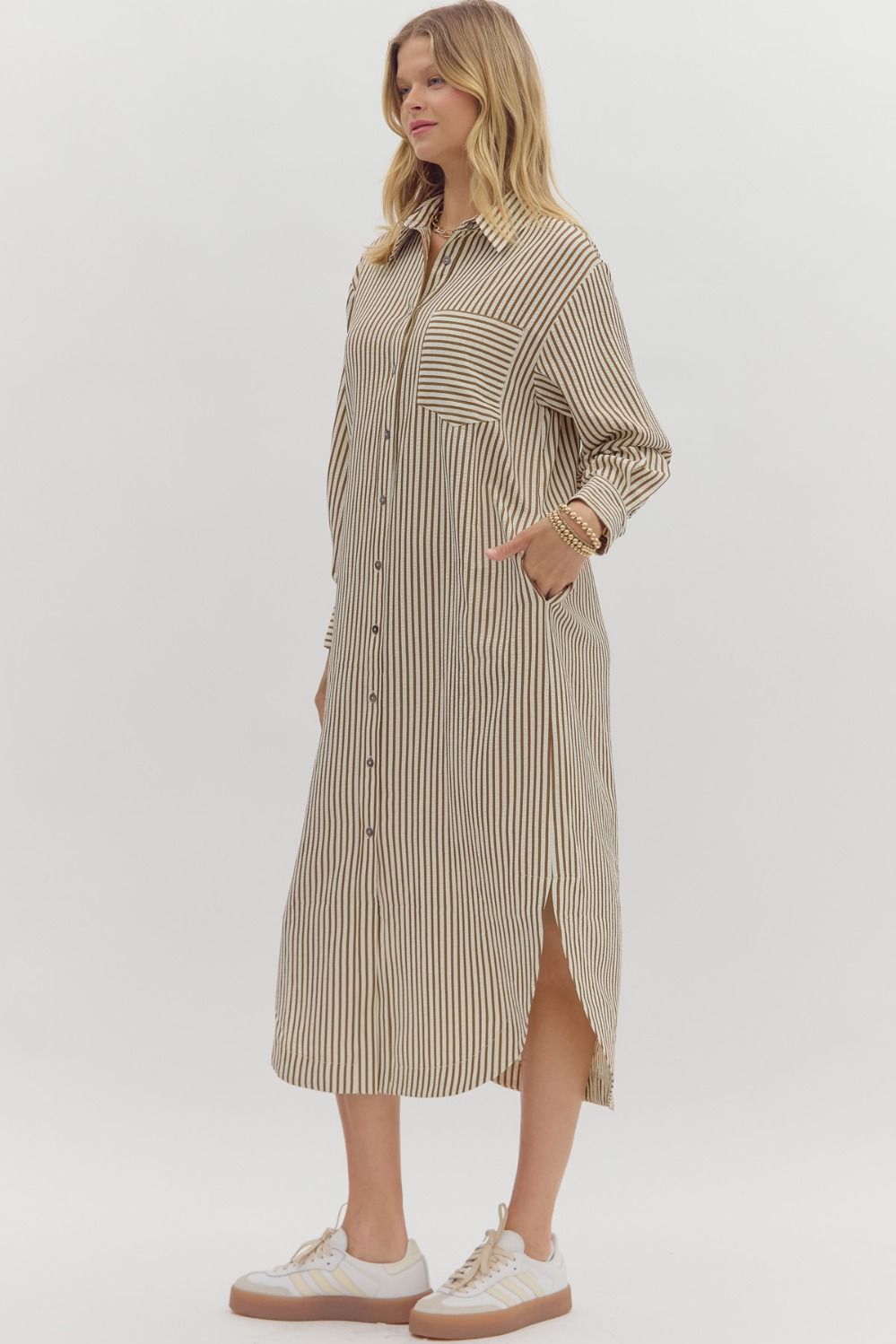 Stella Striped Dress