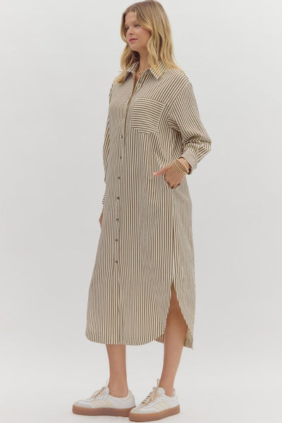 Stella Striped Dress
