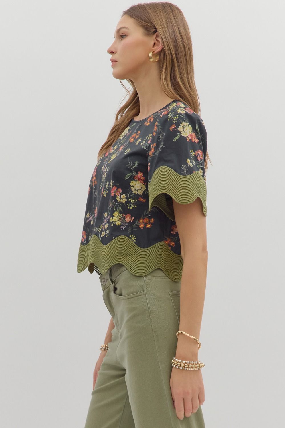 Joanna Floral Top