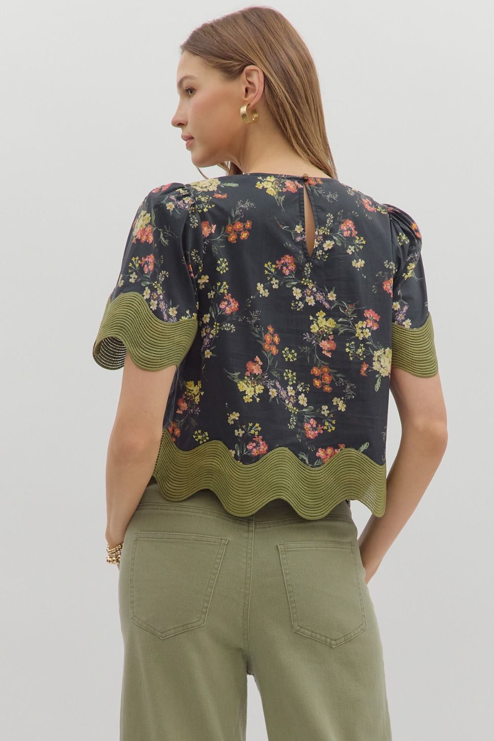 Joanna Floral Top