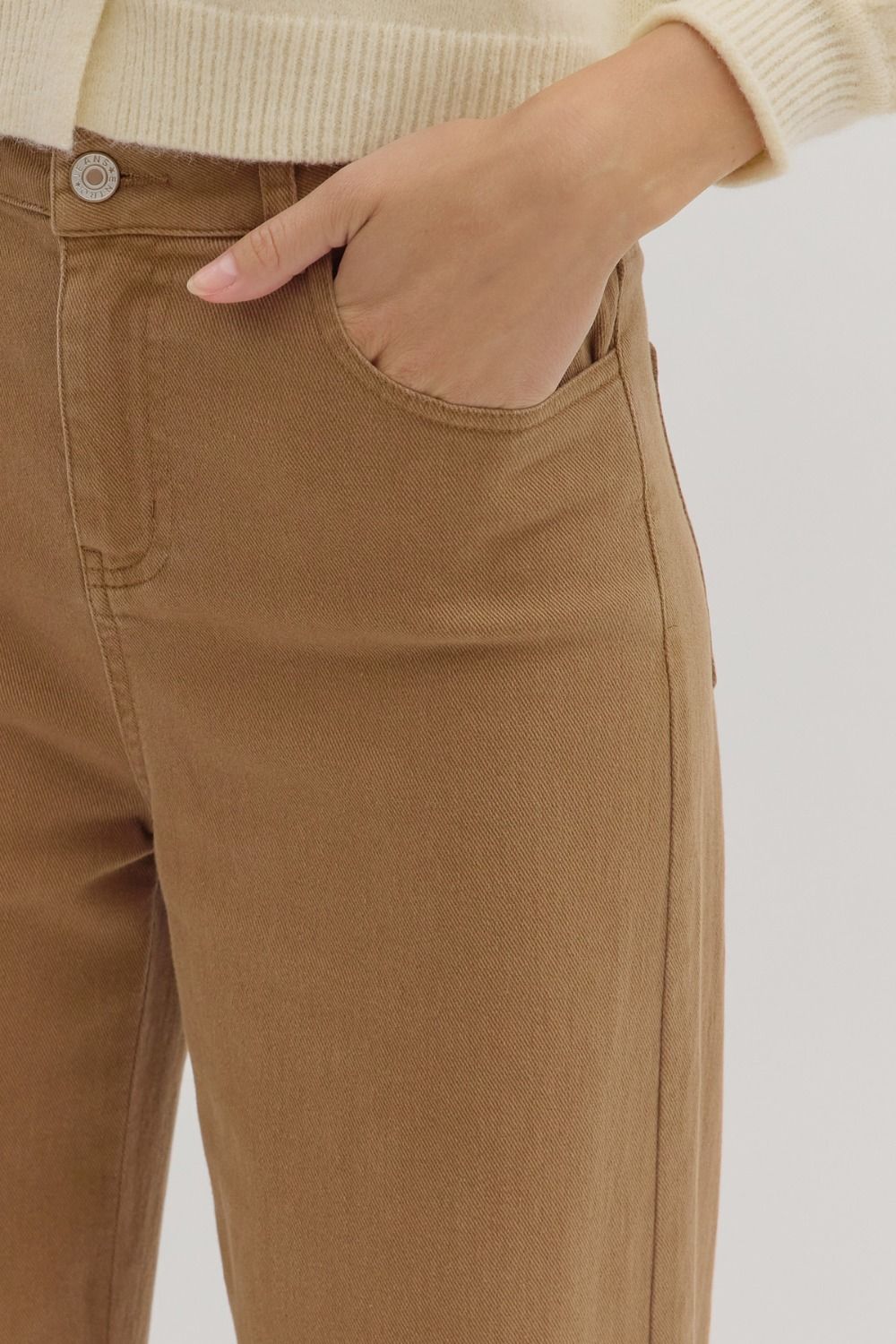 Colleen Mid-Rise Wide Leg Pants