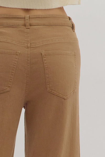 Colleen Mid-Rise Wide Leg Pants