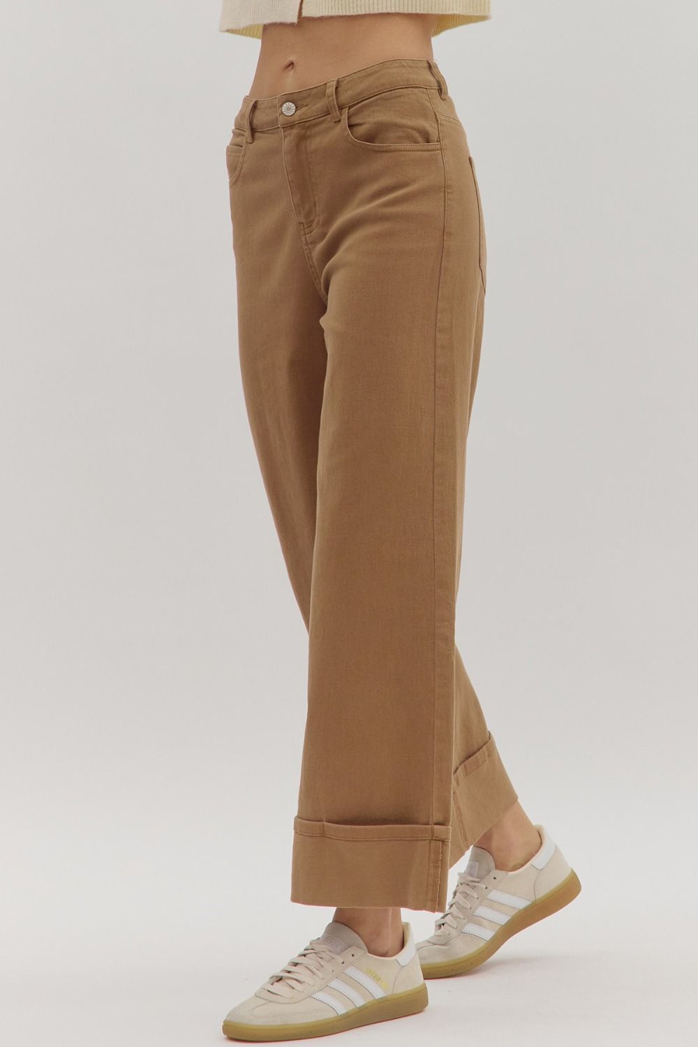 Colleen Mid-Rise Wide Leg Pants