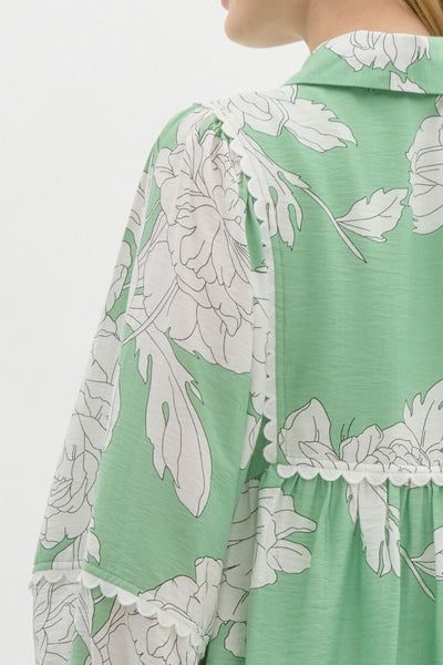 Gracie Floral Print Top