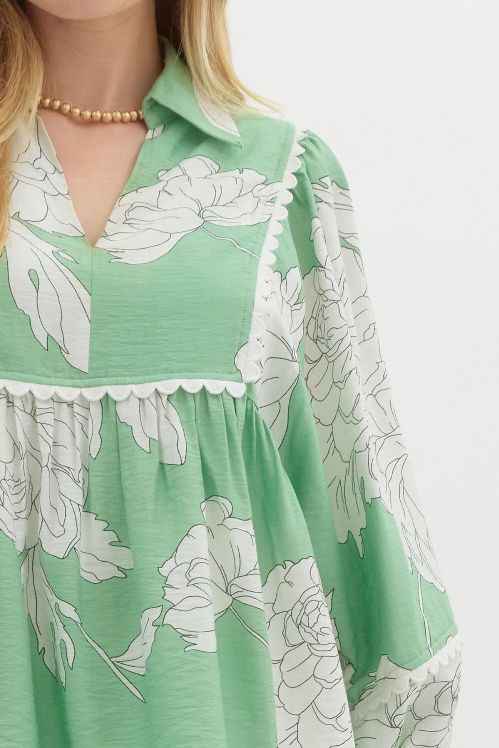 Gracie Floral Print Top