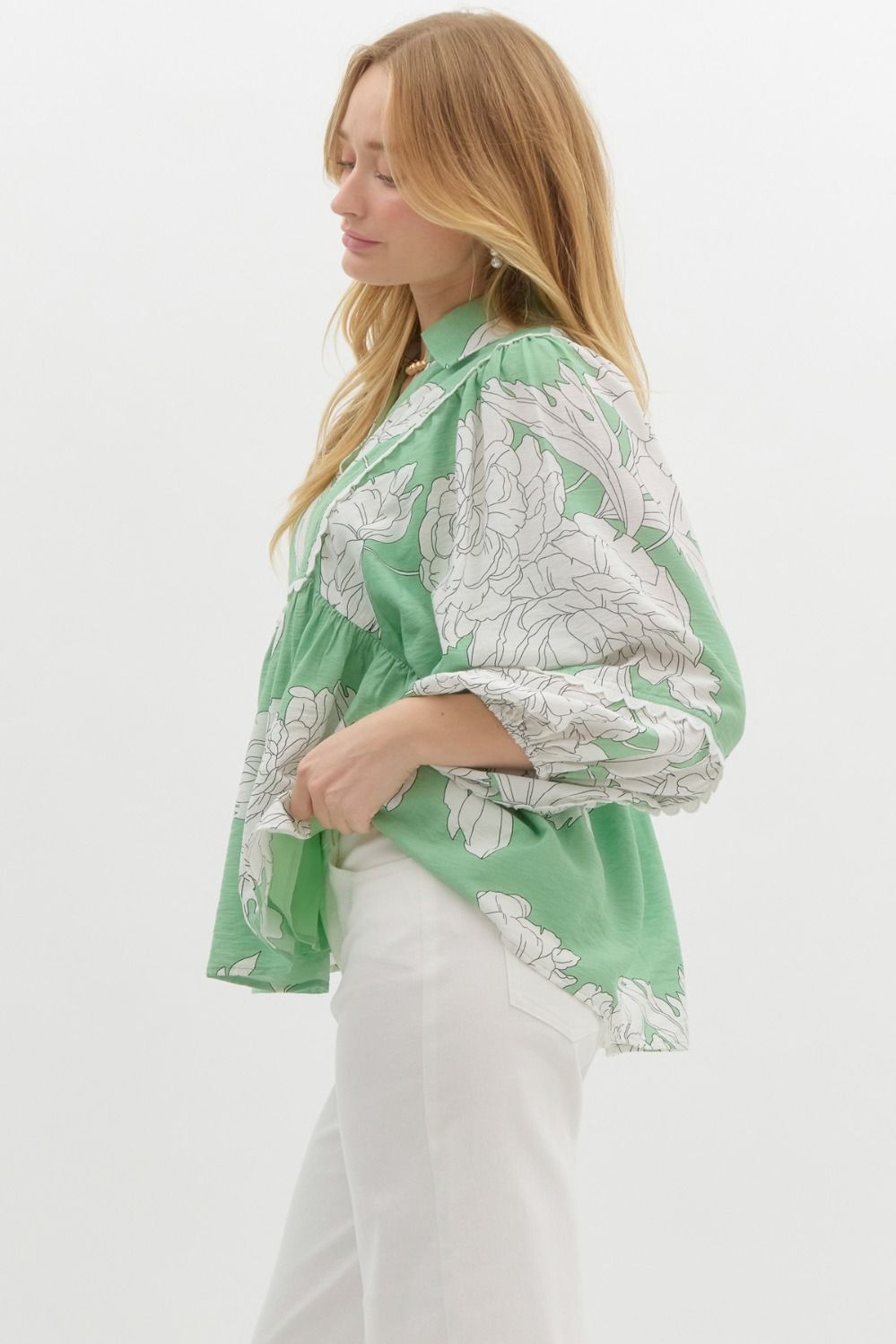 Gracie Floral Print Top