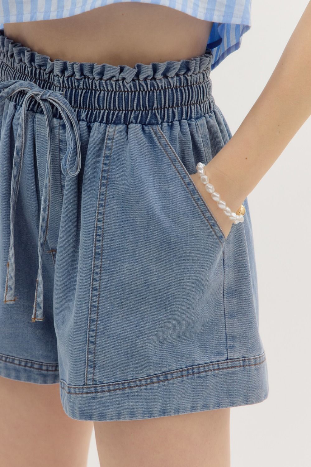 Lanece Denim Shorts