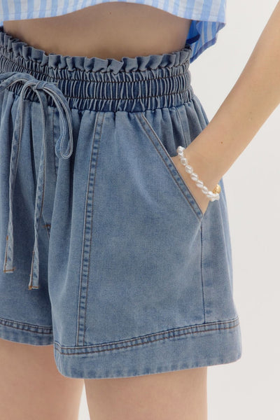 Lanece Denim Shorts