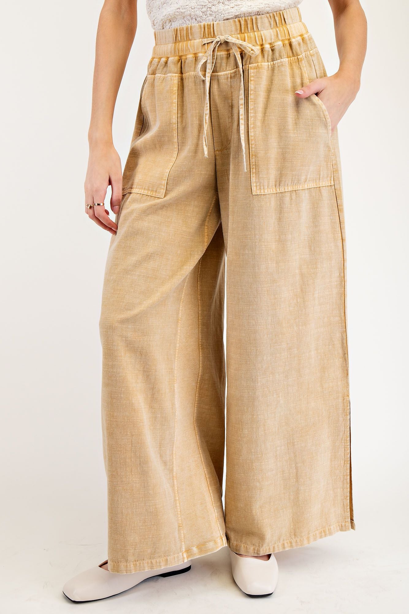 Lindsey Linen Blend Pants