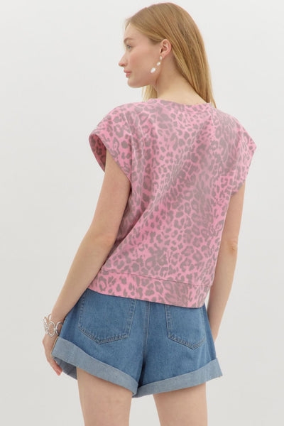 Mani Leopard Top