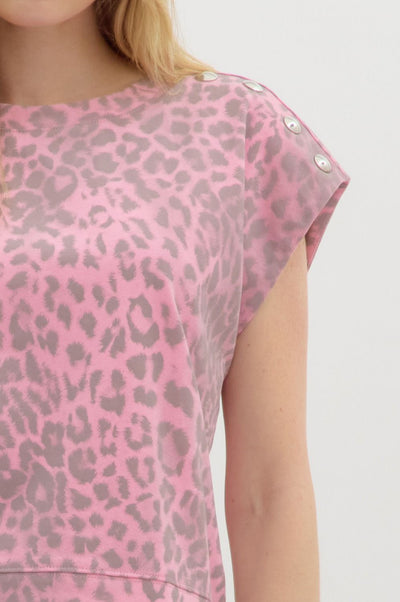 Mani Leopard Top