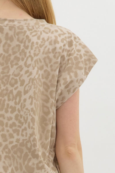 Mani Leopard Top