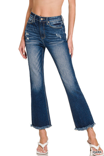 Holly Cropped Straight Jeans