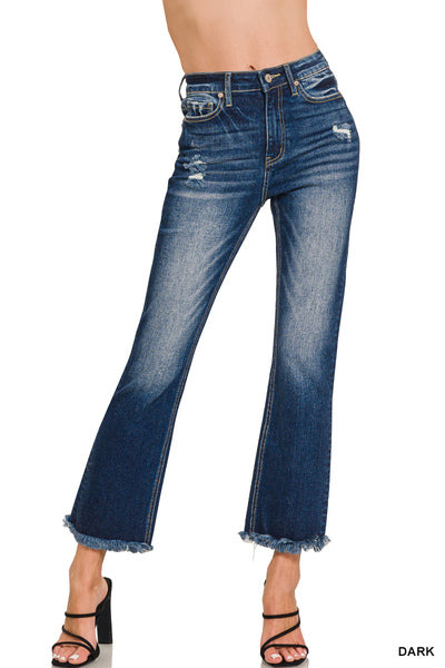 Holly Cropped Straight Jeans