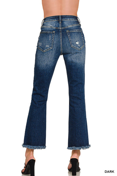 Holly Cropped Straight Jeans