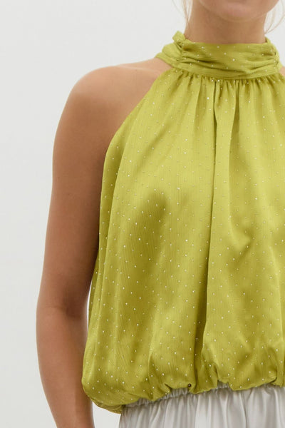 Noni Rhinestone Top