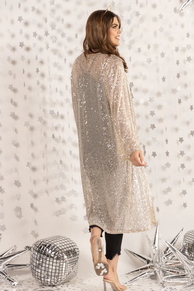 Sparkle Sequin Cardigan