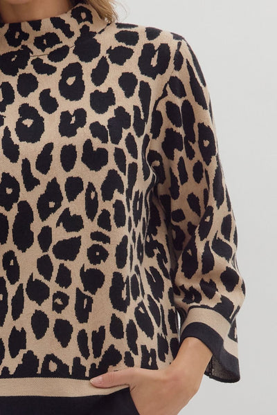 Molly Leopard Sweater