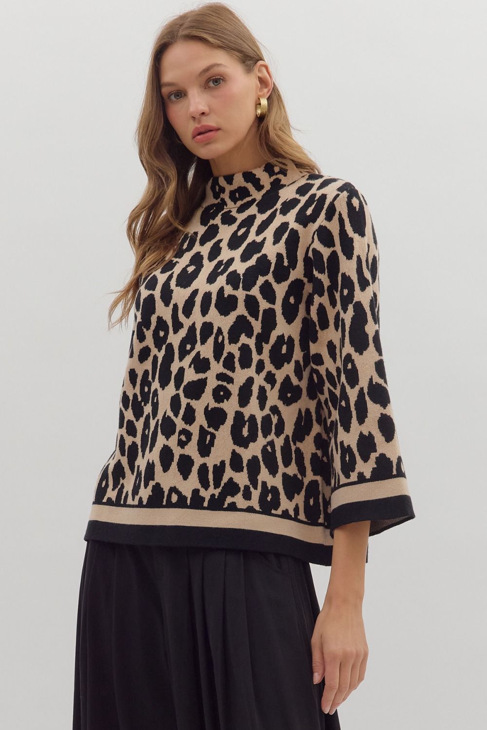 Molly Leopard Sweater
