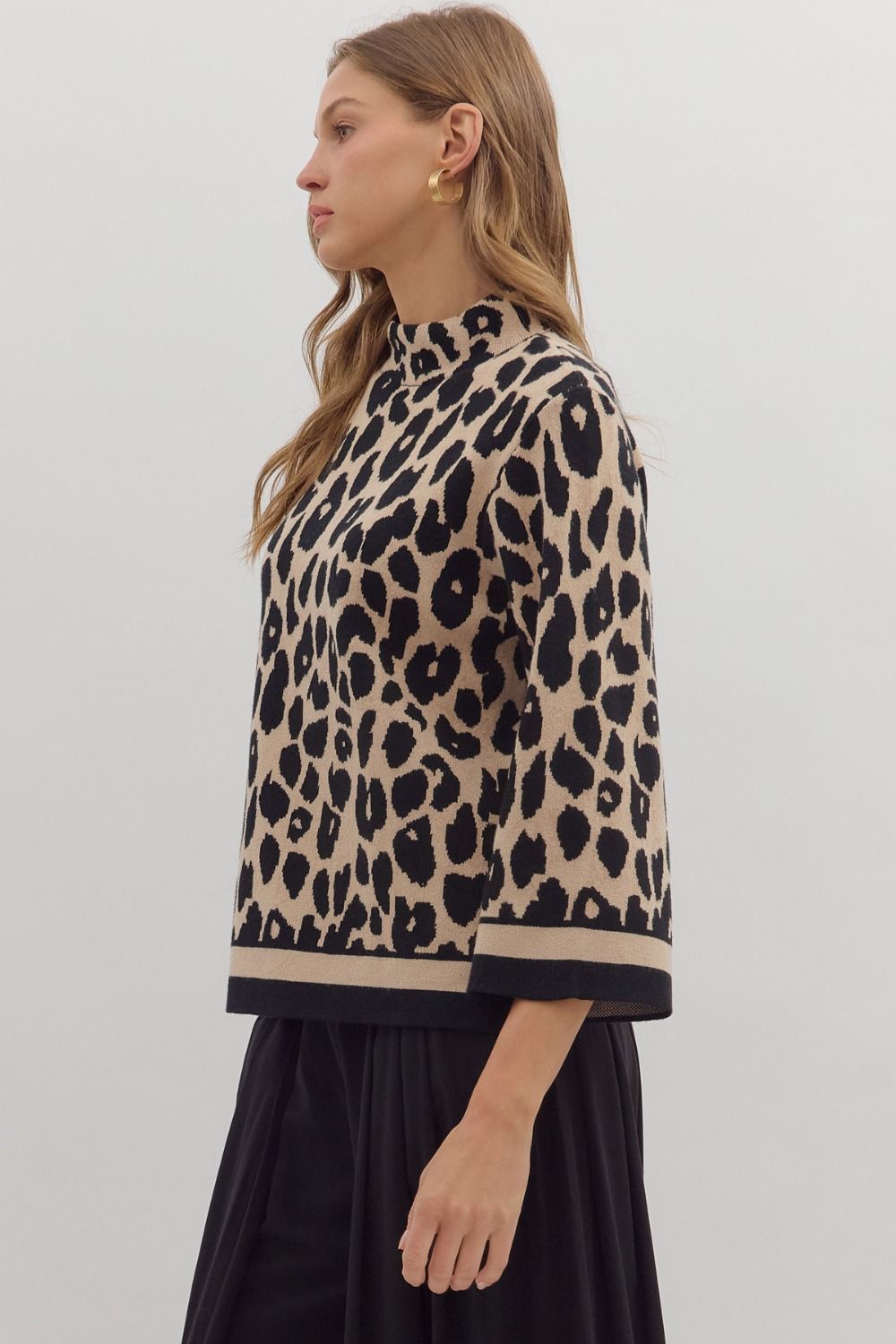 Molly Leopard Sweater