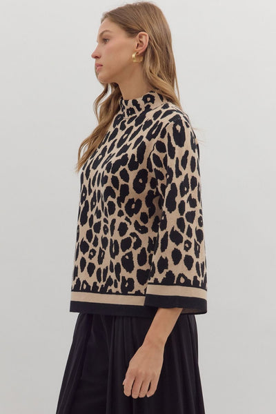 Molly Leopard Sweater