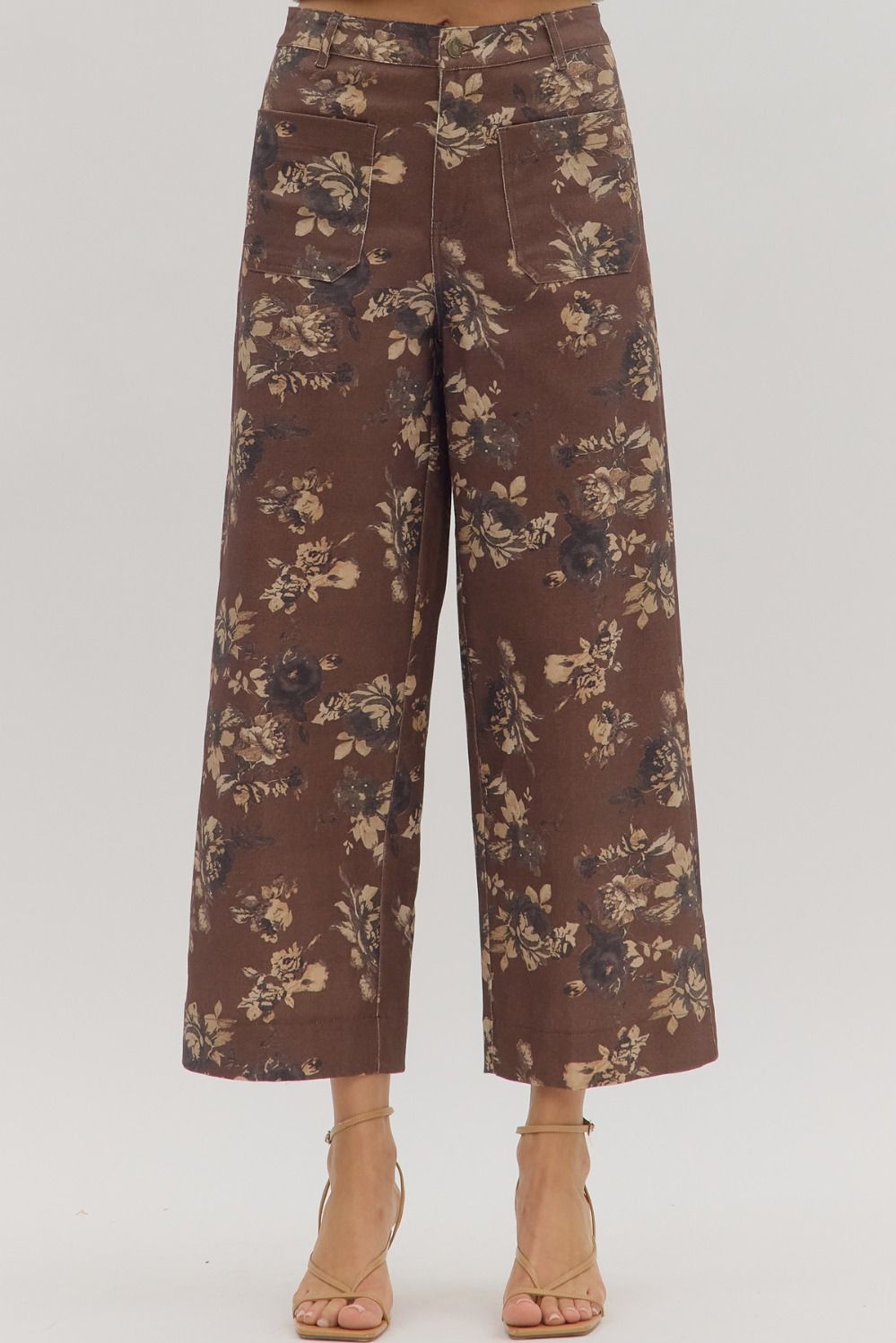 Finley Floral Wide Leg Pants
