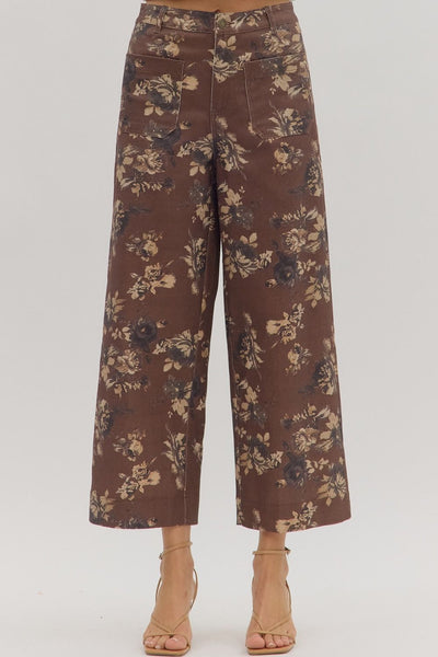 Finley Floral Wide Leg Pants