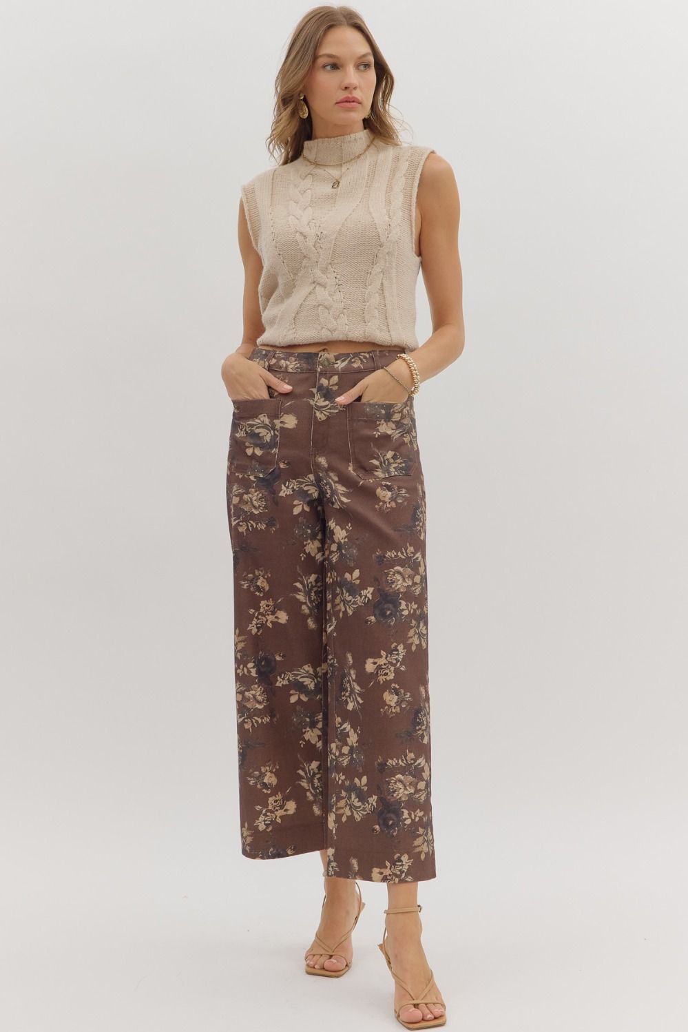 Finley Floral Wide Leg Pants