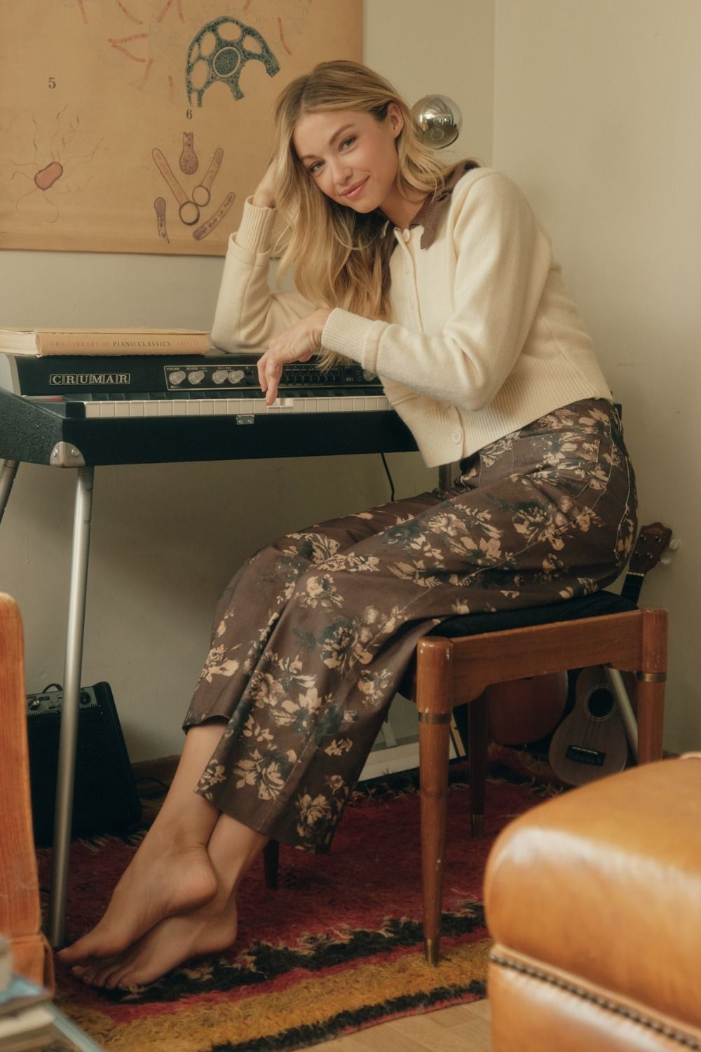 Finley Floral Wide Leg Pants