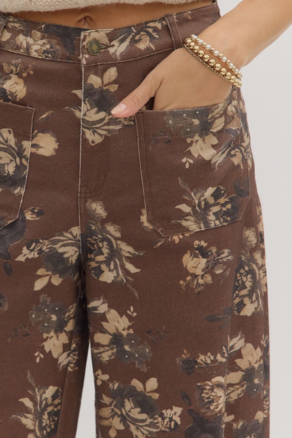 Finley Floral Wide Leg Pants