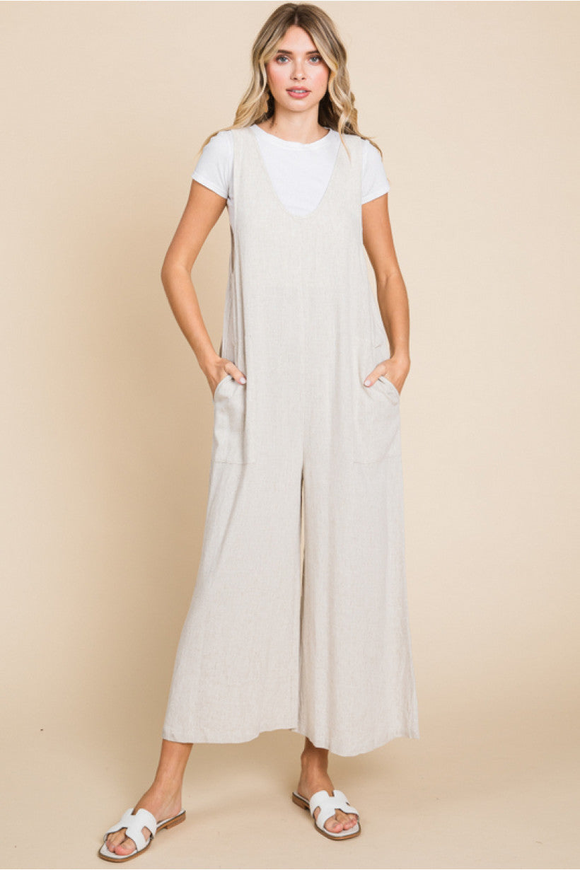 Demi Linen Jumpsuit