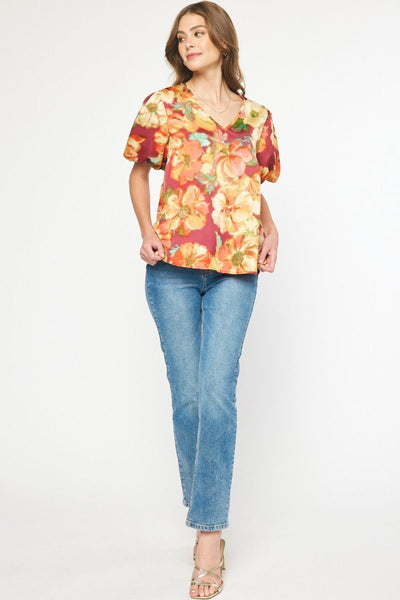 Grayson Floral Print Top