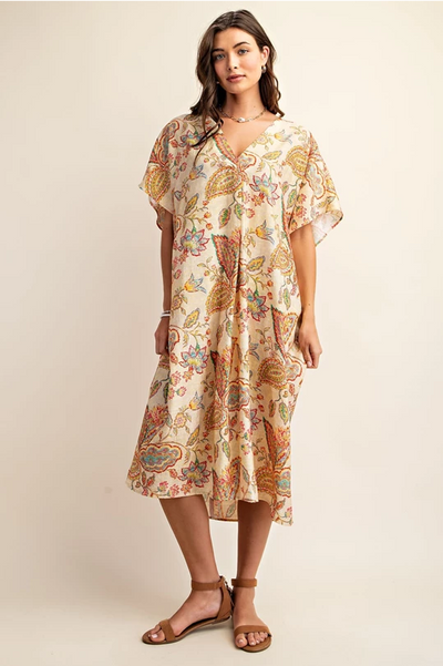 Caffie Caftan Dress