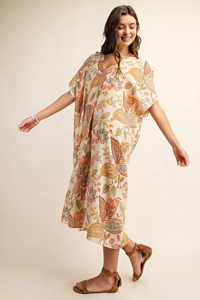 Caffie Caftan Dress