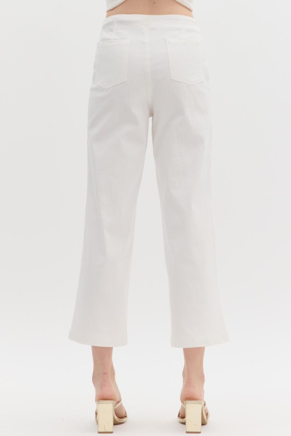 Rosa High Waist Wide Leg Pants