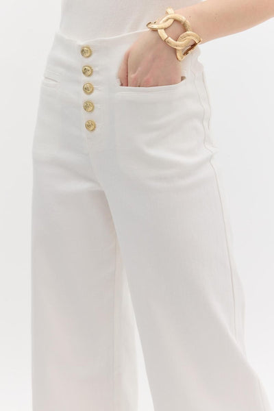 Rosa High Waist Wide Leg Pants