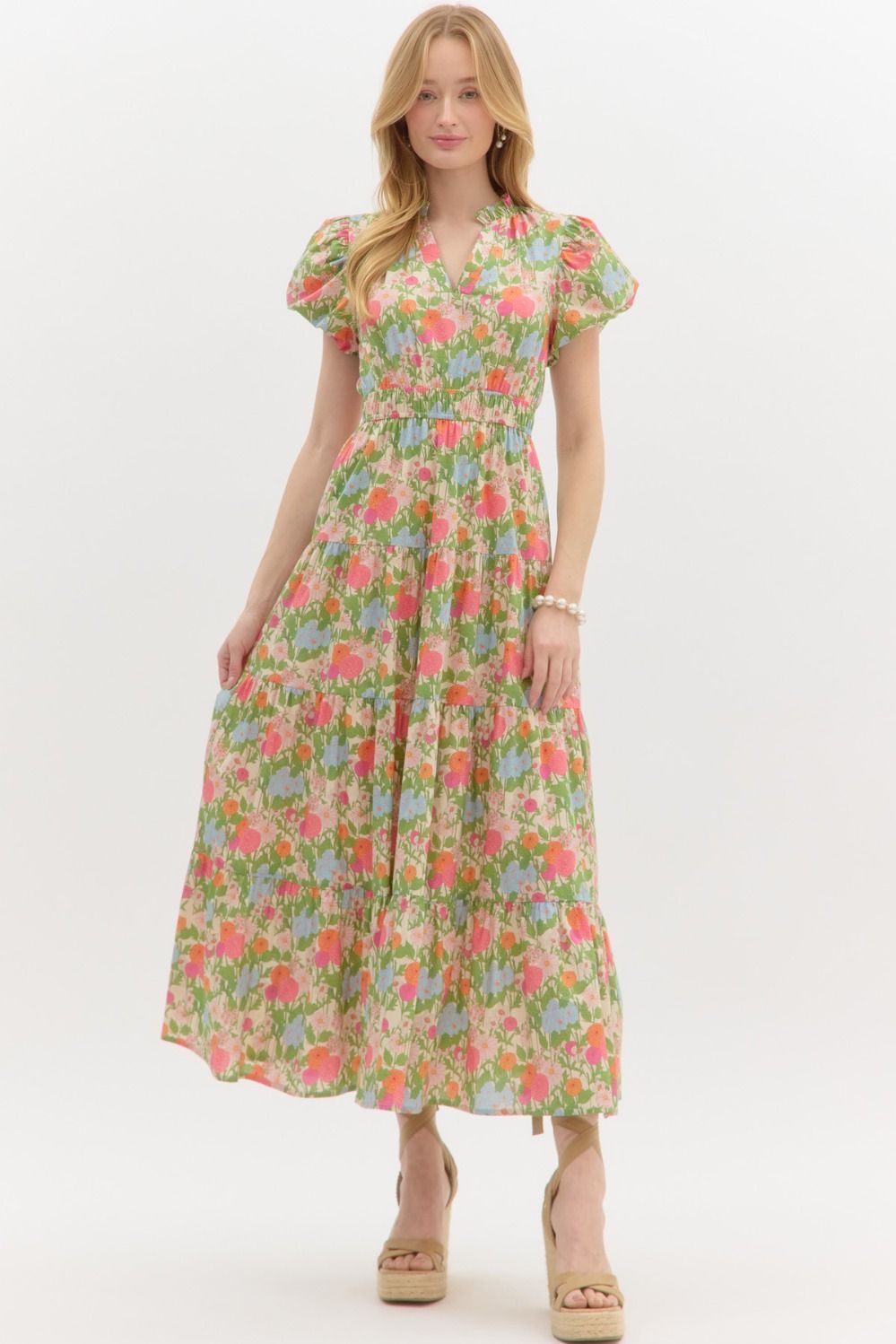 Tonya Tiered Maxi Dress