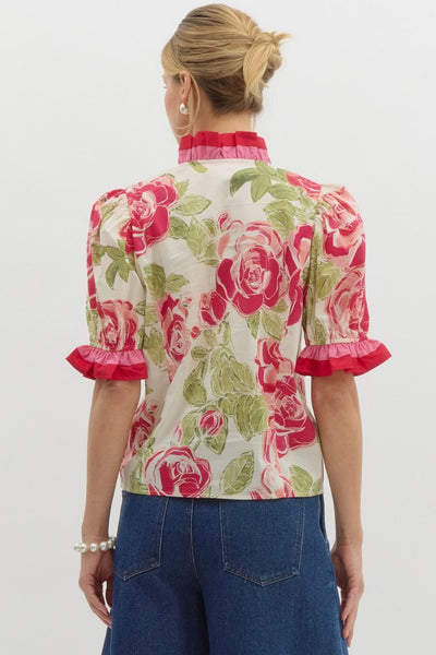 Rubye Puffed Sleeve Top