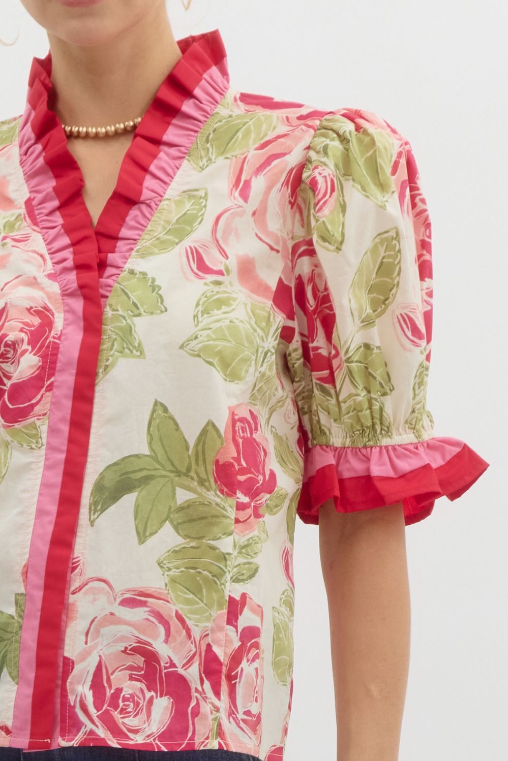 Rubye Puffed Sleeve Top