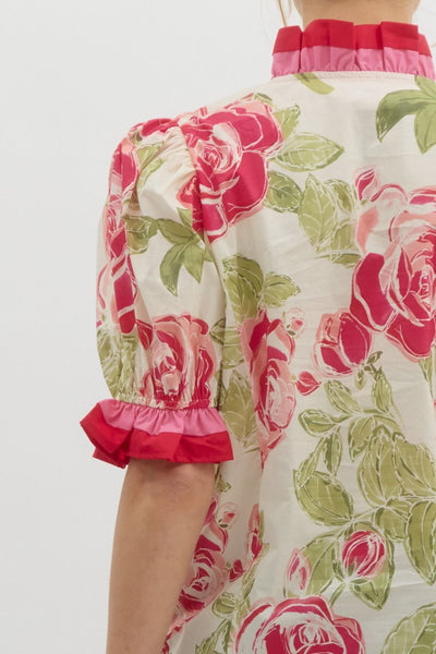 Rubye Puffed Sleeve Top