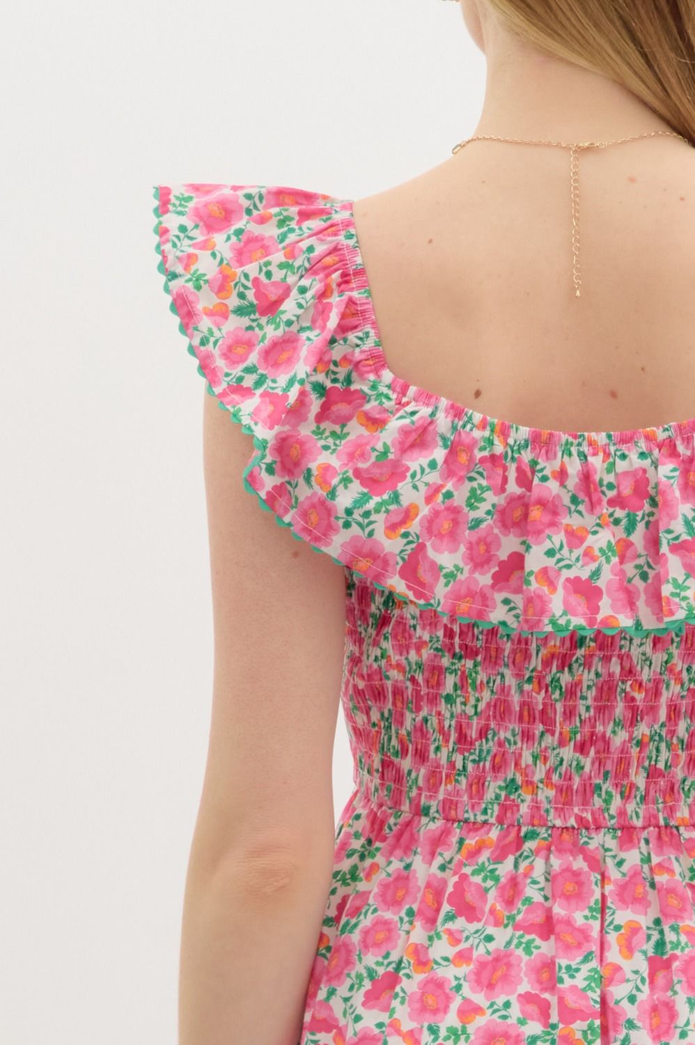 Destiny Floral Midi Dress