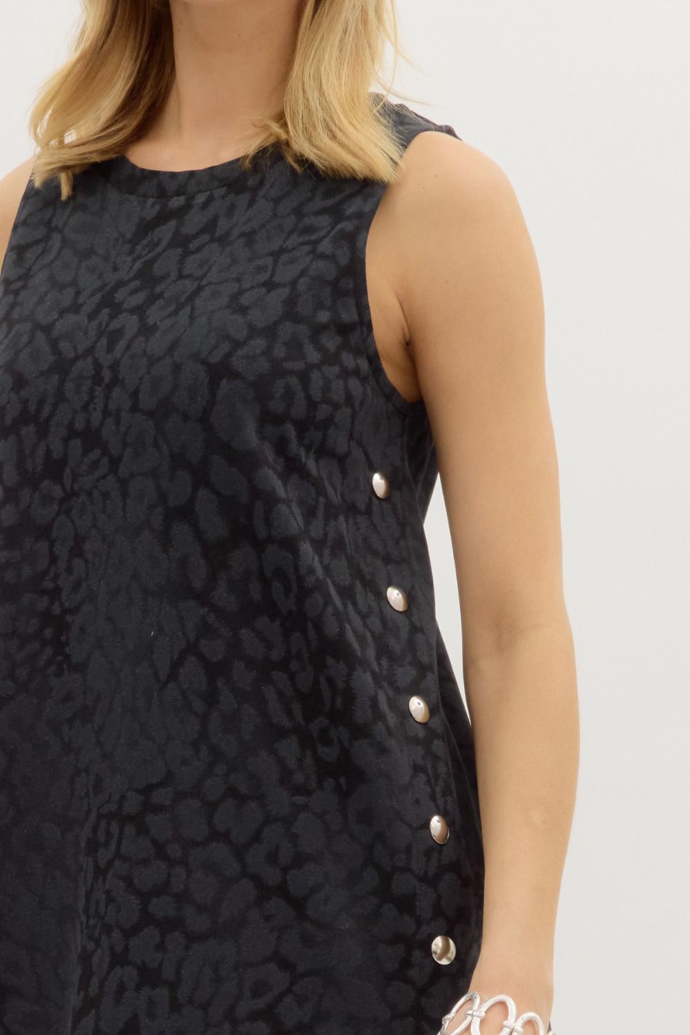 Millie Leopard Midi Dress