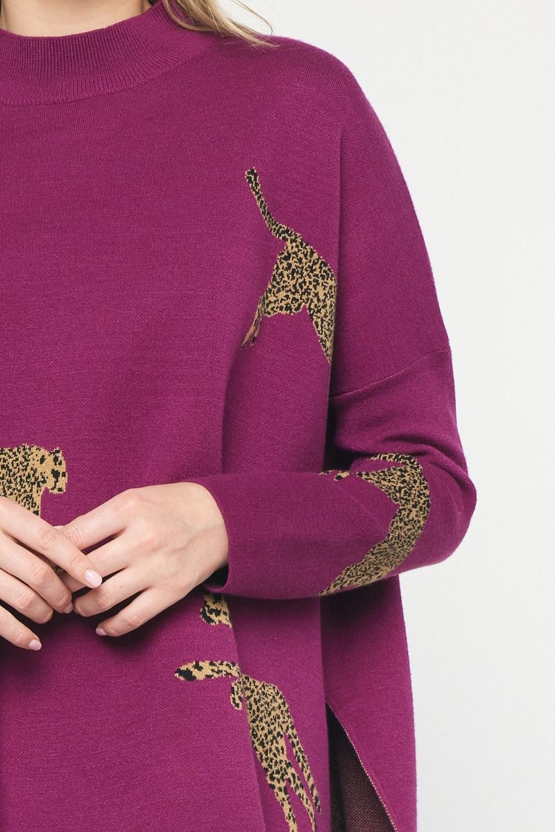 Neva Mock Neck Sweater