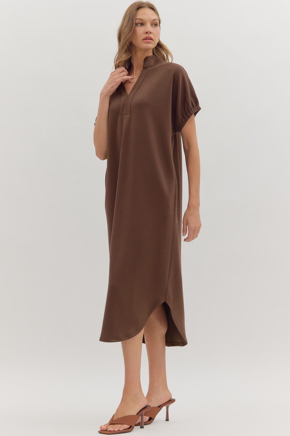 Espresso Midi Dress