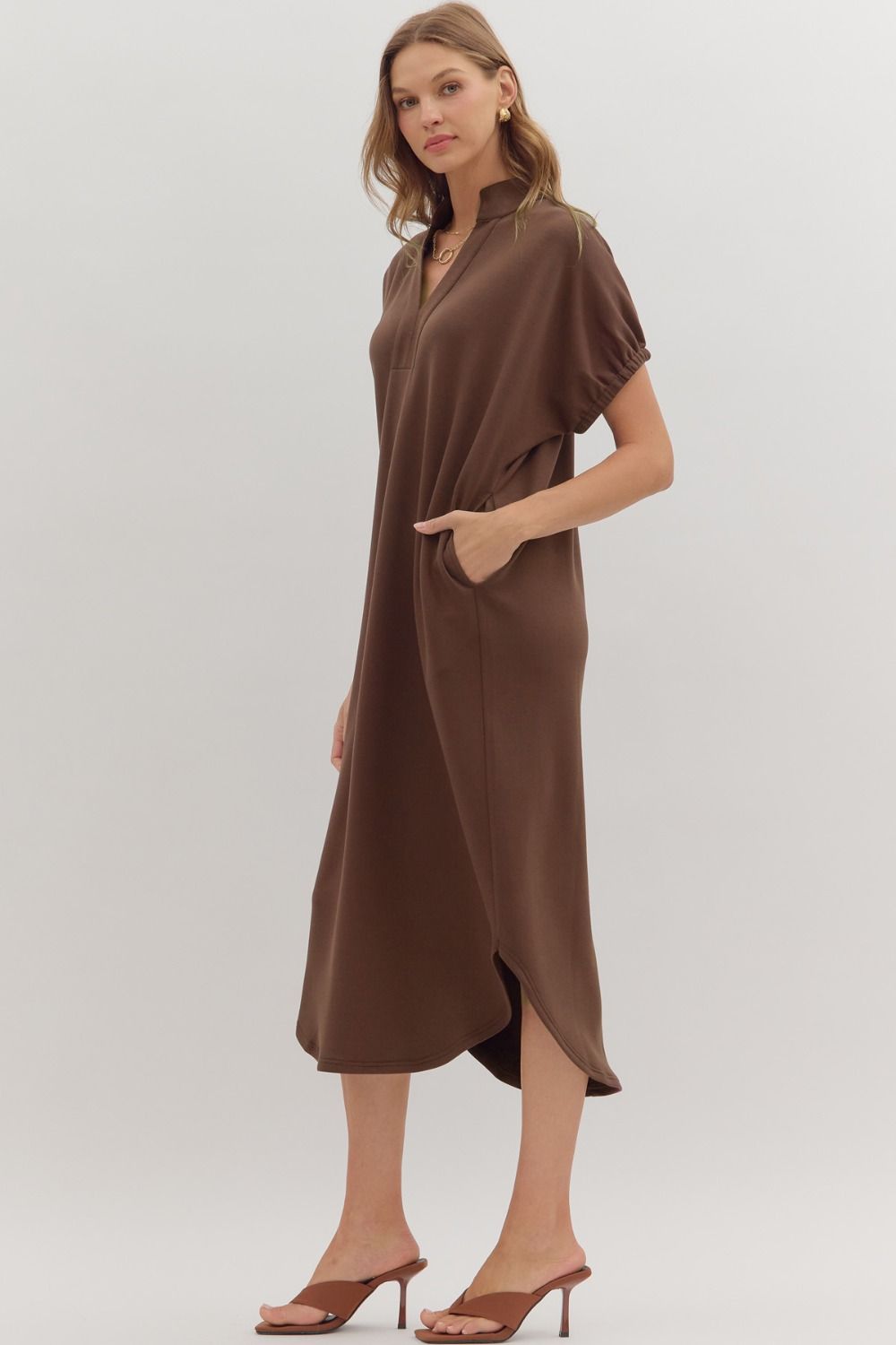 Espresso Midi Dress