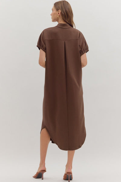 Espresso Midi Dress