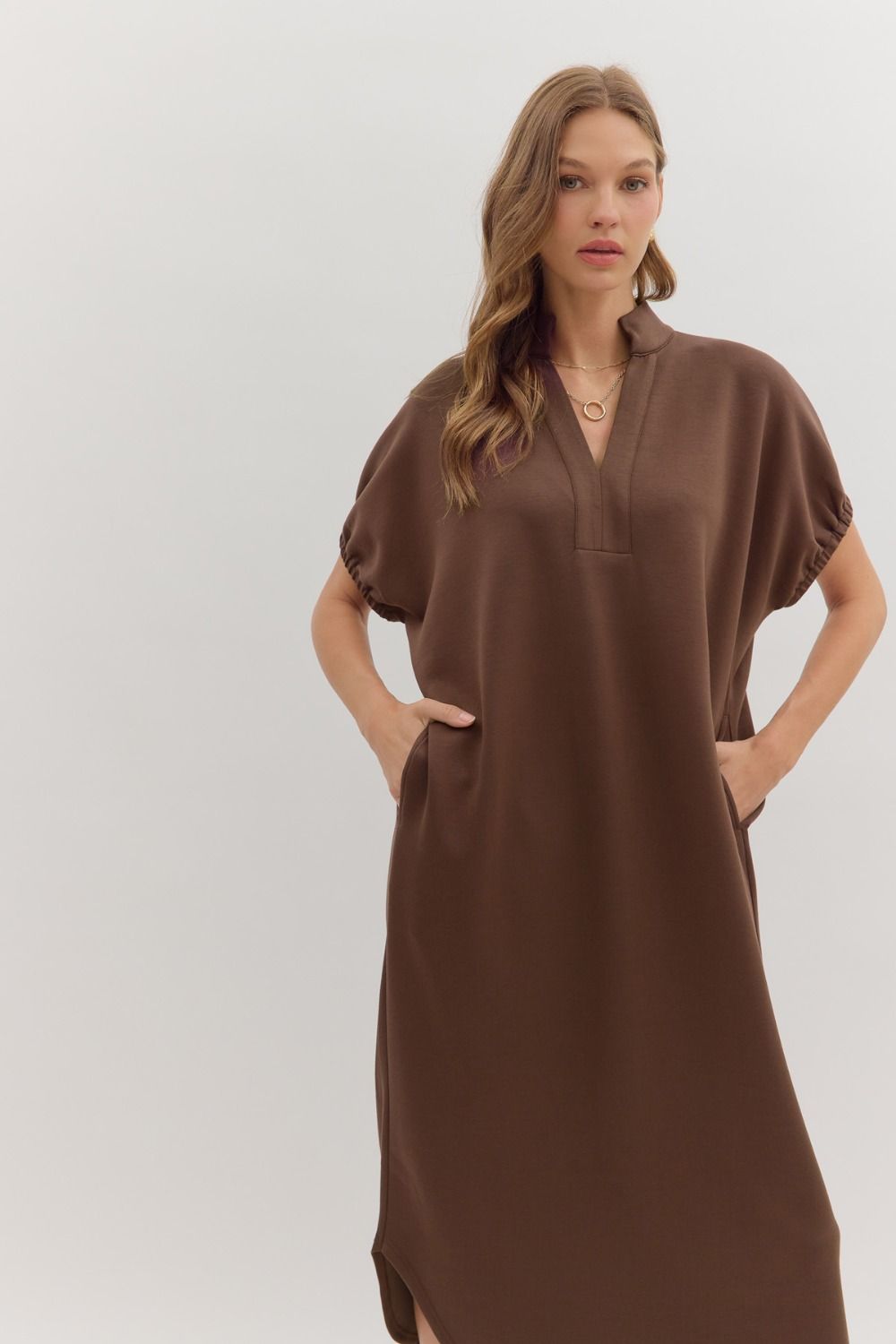 Espresso Midi Dress