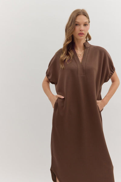 Espresso Midi Dress