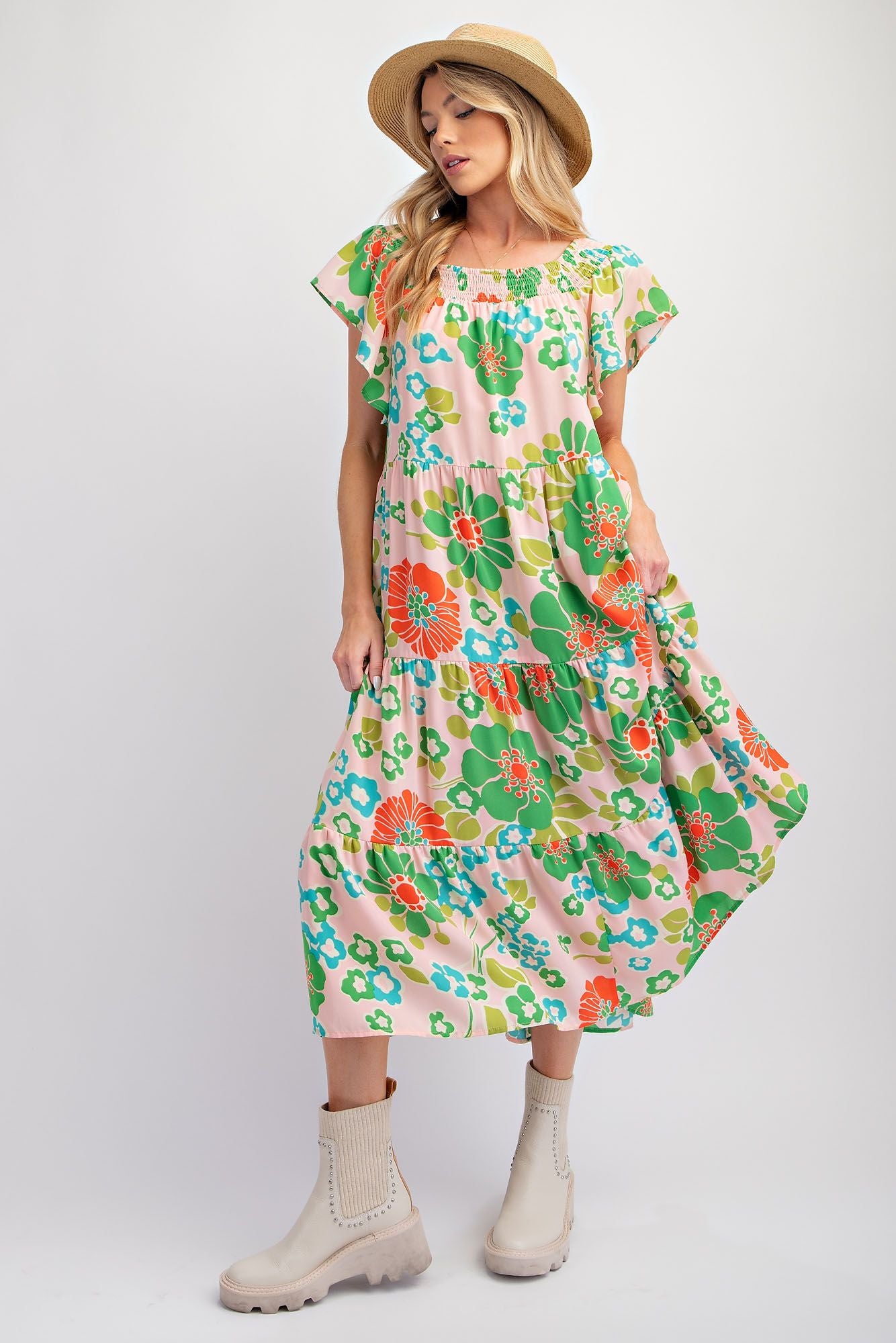 Breanne Floral Maxi Dress