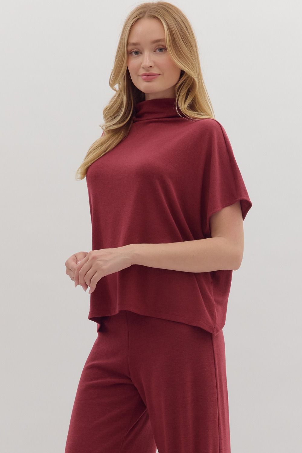 Marilyn Mock Neck Set